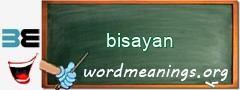 WordMeaning blackboard for bisayan